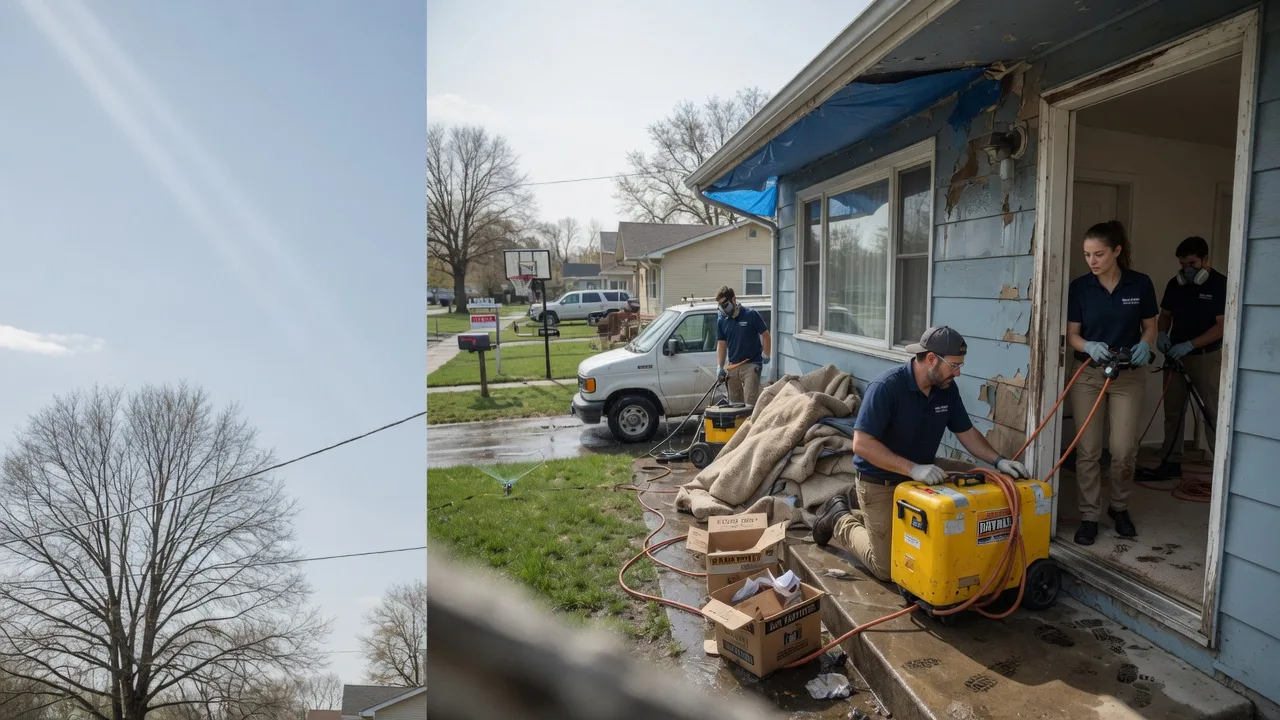 Basement Flood Cleanup in Rockland, ID near me